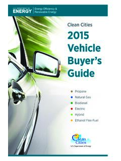 Clean Cities 2015 Vehicle Buyer’s Guide - afdc.energy.gov