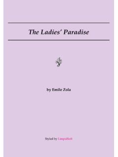 The Ladies’ Paradise - limpidsoft.com