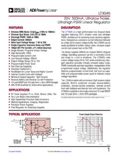 LT3045 (Rev. C) - Analog Devices