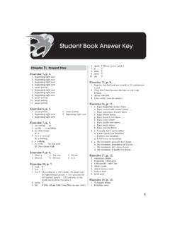 Student Book Answer Key - AzarGrammar.com