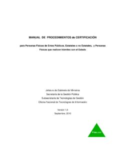 Manual de Procedimientos - pki.jgm.gov.ar