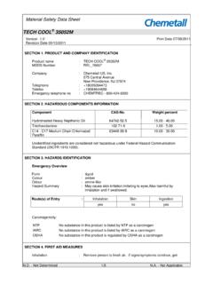 Material Safety Data Sheet - chemetallna.com