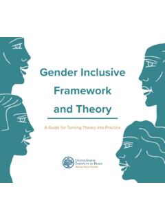 Gender Inclusive Framework and Theory