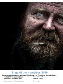State of the Homeless 2020 - Arizona