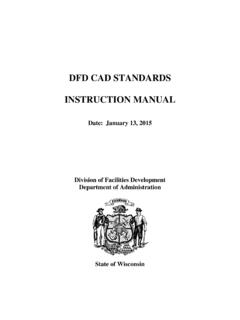 cad standards manual 01-13-15 - Wisconsin Department of ...