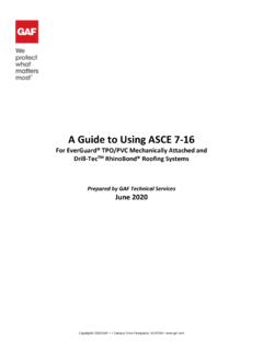 A Guide to Using ASCE 7-16 - RCASF