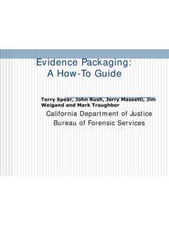 Evidence Packaging: A How-To Guide