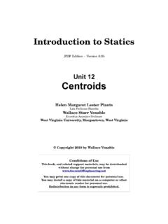 Unit 12 Centroids - Secrets of Engineering