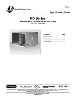 HD Series - Advanced Distributor Products
