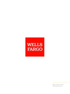 Wells Fargo &amp; Company 2019 Annual Report
