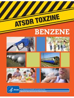 BENZENE - Agency for Toxic Substances and Disease …