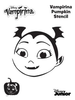 Vampirina Pumpkin Stencil