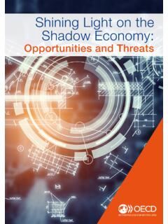Shining Light on the Shadow Economy - OECD.org