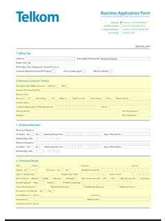 Business Application Form - Al Buraq Telecoms