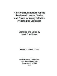 A Reconciliation Reader-Retreat: Read-Aloud Lessons ...