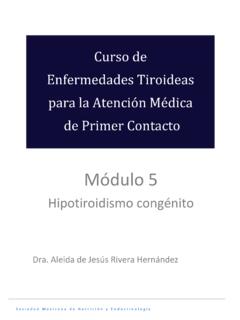 Hipotiroidismo cong&#233;nito