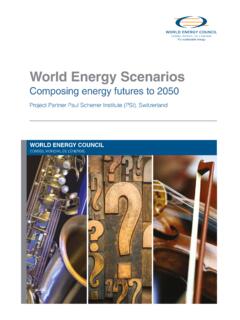World Energy Scenarios - World Energy Council | World ...
