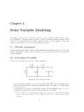 State Variable Modeling - University of Hawaii