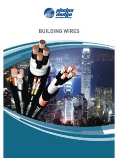 E-Brochure Building Wires - Phelps Dodge Cable