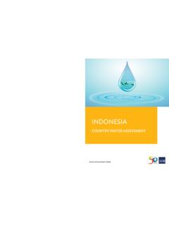 Indonesia Country Water Assessment - Asian Development …