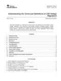 Understanding the Terms and Definitions of LDO Voltage ...