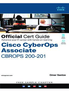 Cisco CyberOps Associate CBROPS 200-201 Official Cert …