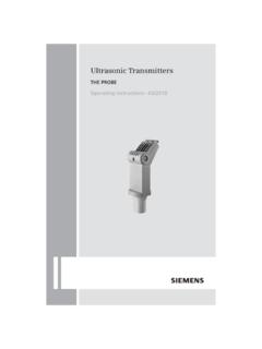 Siemens The Probe User Manual - 2010-03