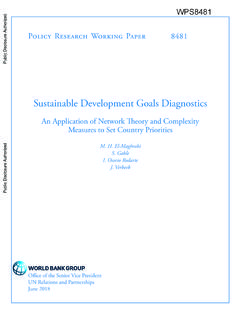 Sustainable Development Goals Diagnostics