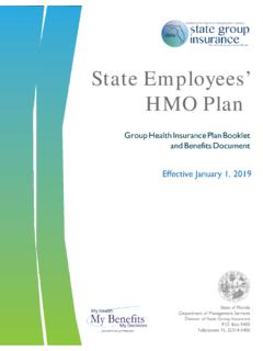 State Employees’ HMO Plan