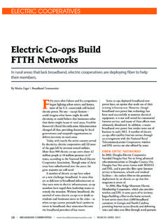 Electric Co-ops Build FTTH Networks - bbpmag.com
