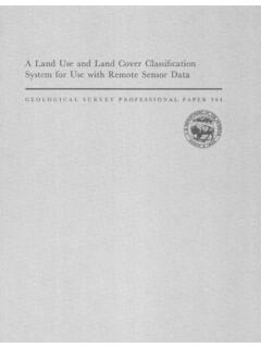 A Land Use and Land Cover Classification System for Use ...
