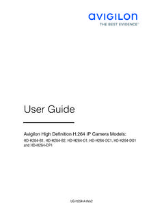 User Guide - Home | Avigilon
