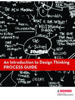 An Introduction to Design Thinking PROCESS GUIDE