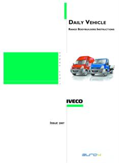 DAILY EHICLE - IVECO - IVECO