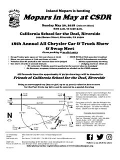 Inland Mopars is hosting Mopars in May at CSDR - …