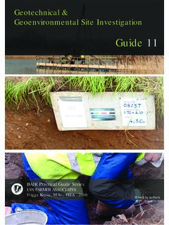 Geotechnical &amp; Geoenvironmental Site Investigation - BAJR