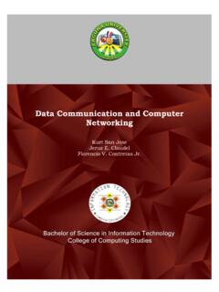 Data Communication and Computer Networking