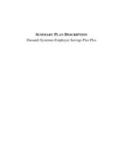 Dassault Systemes Employee Savings Plan Plus - 3DS