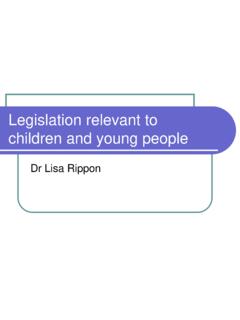 Legislation relevant to children and ... - Young Epilepsy