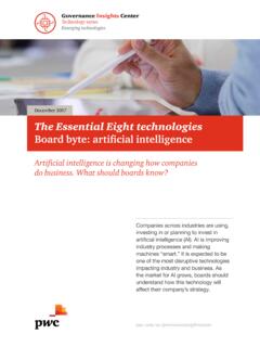 Essential 8 Emerging Technologies ... - PwC Australia