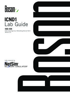 ICND1 Lab Guide - Cisco Network Simulator