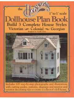 The Houseworks 1' to 1' scale Dollhouse Plan Book