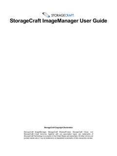 StorageCraft ImageManager User Guide - gati.com.tw
