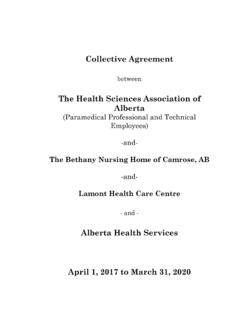 The Health Sciences Association of Alberta - HSAA