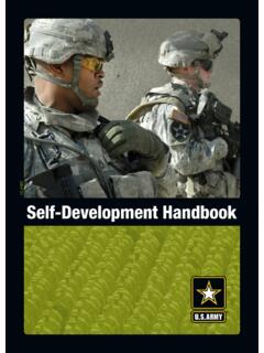US ARMY Self-Development Handbook - United States …
