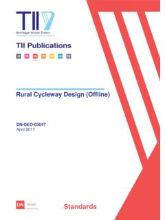Rural Cycleway Design (Offline) - TII Publications