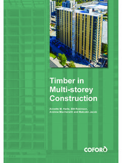 Timber in Multi-storey Construction - COFORD - Home