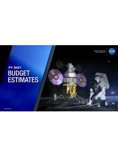 Summary Budget Brief - NASA